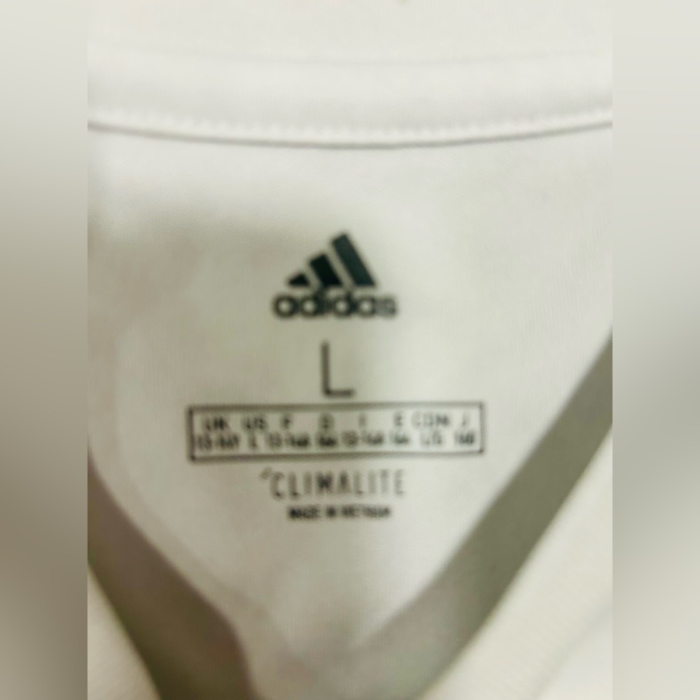 Adidas bundle 3 boys L, 14-16 Black and White Soccer Shirts - Picture 3 of 9